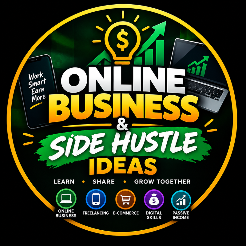 Online business and side hustle ideas