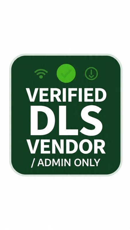VERIFIED DLS VENDOR/ ONLY ADMIN ✅